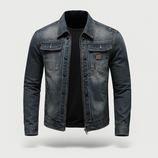 Antoine - Retro denim jacket for vintage style