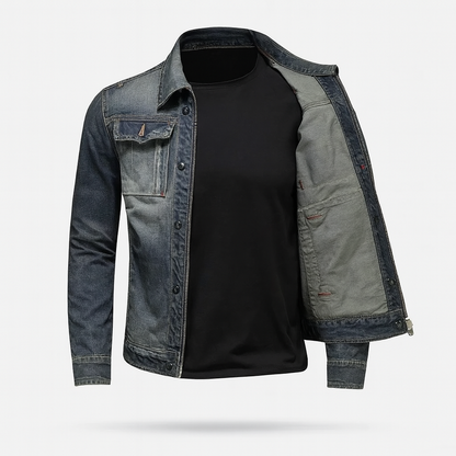Antoine - Retro denim jacket for vintage style