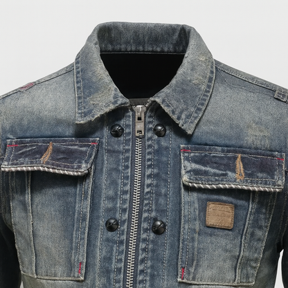 Antoine - Retro denim jacket for vintage style