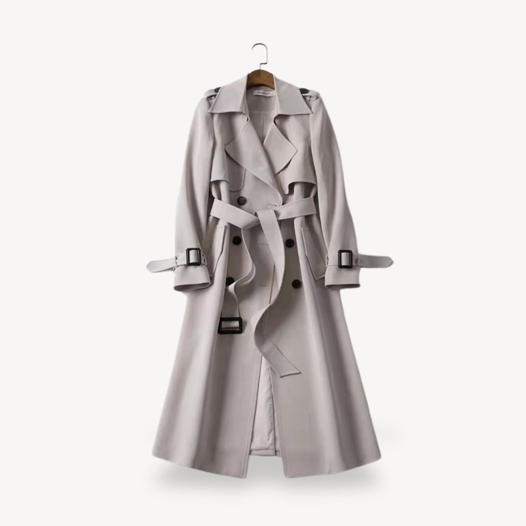 Women's Classic Trench Coat Jacket