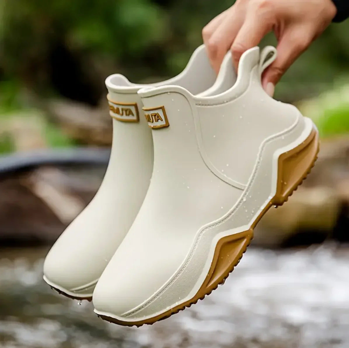 UrbanSplash | Durable Waterproof Rubber Rain Boots for Outdoor Activities
