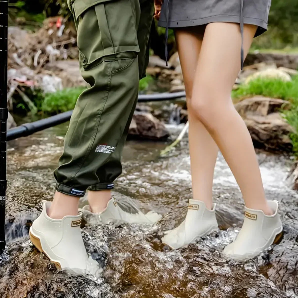 UrbanSplash | Durable Waterproof Rubber Rain Boots for Outdoor Activities