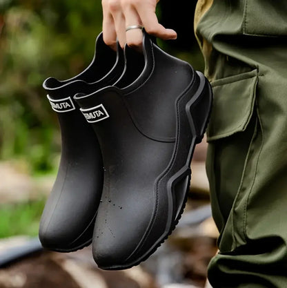 UrbanSplash | Durable Waterproof Rubber Rain Boots for Outdoor Activities