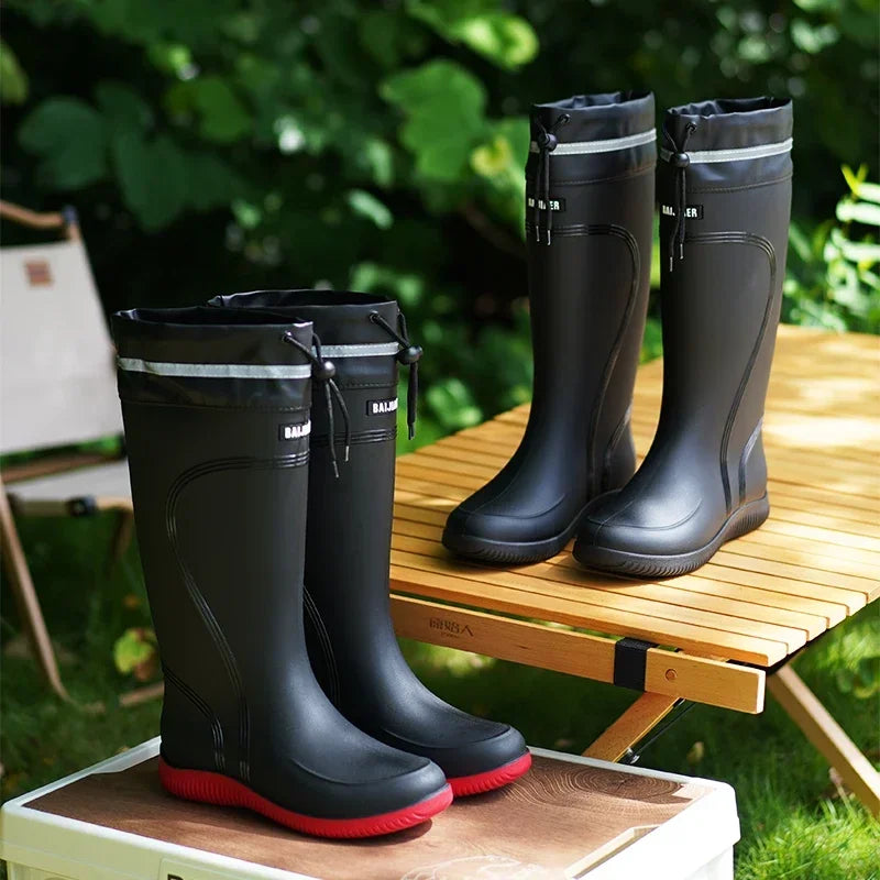 AquaGuard | Stylish Durable Waterproof Rubber Rain Boots for Women