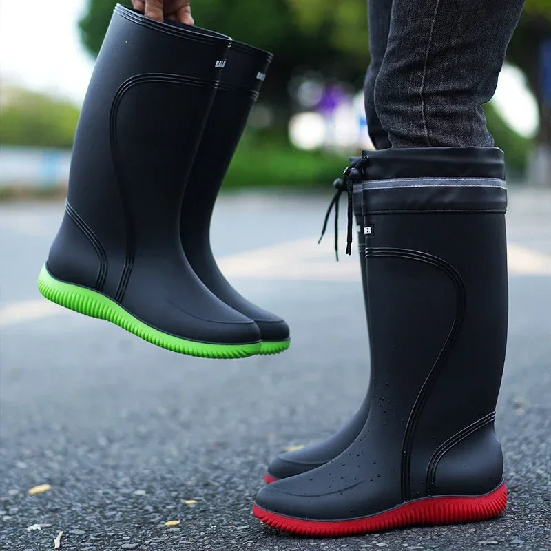AquaGuard | Stylish Durable Waterproof Rubber Rain Boots for Women