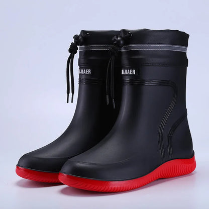 AquaGuard | Stylish Durable Waterproof Rubber Rain Boots for Women