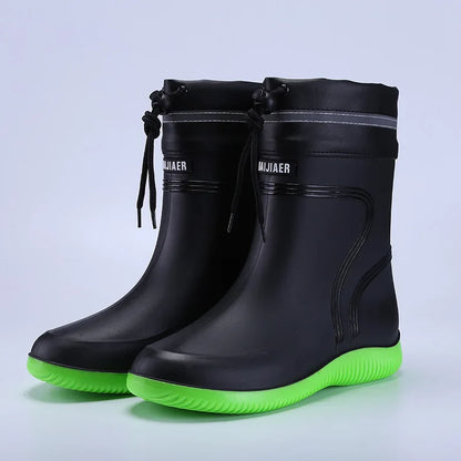 AquaGuard | Stylish Durable Waterproof Rubber Rain Boots for Women