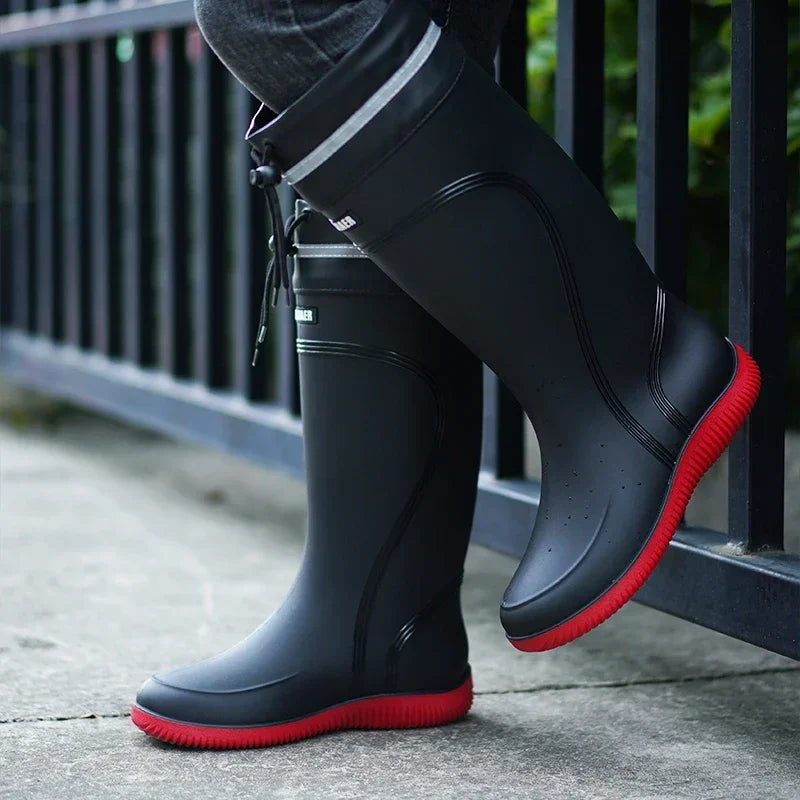 AquaGuard | Stylish Durable Waterproof Rubber Rain Boots for Women