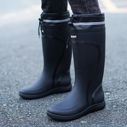 AquaGuard | Stylish Durable Waterproof Rubber Rain Boots for Women