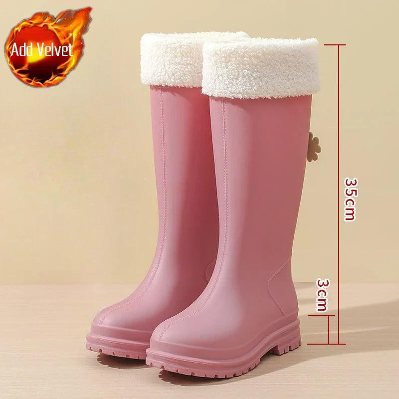 RainLite | Stylish Waterproof Fleece Lined Winter Boots for Women