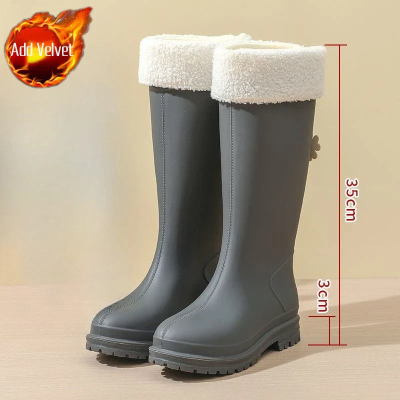 RainLite | Stylish Waterproof Fleece Lined Winter Boots for Women
