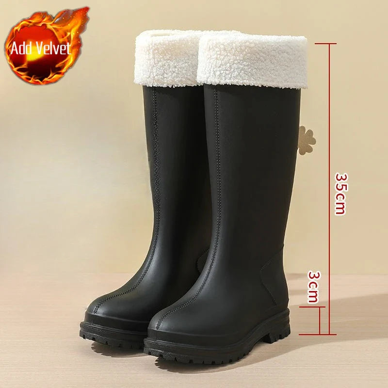 RainLite | Stylish Waterproof Fleece Lined Winter Boots for Women