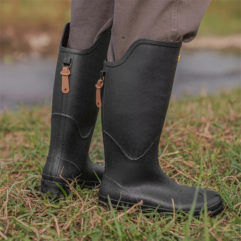 SplashEase | Stylish Durable Waterproof Rain Boots for Women