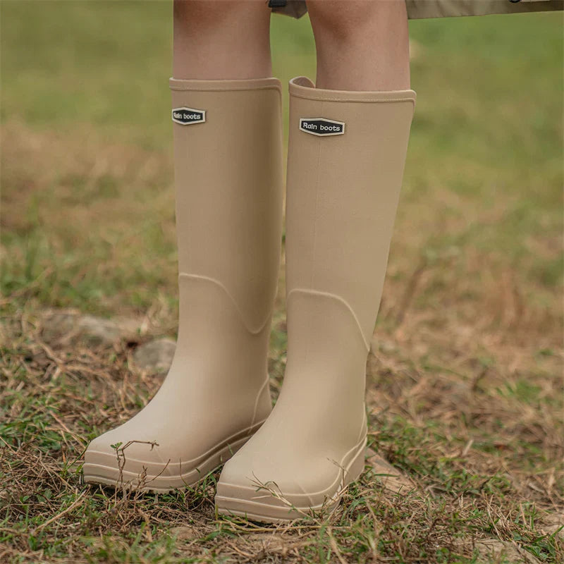 SplashEase | Stylish Durable Waterproof Rain Boots for Women