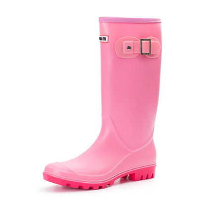 CozyShield | Stylish Durable Waterproof Rubber Rain Boots for Women