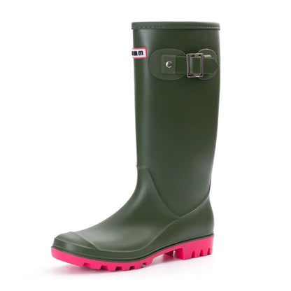 CozyShield | Stylish Durable Waterproof Rubber Rain Boots for Women
