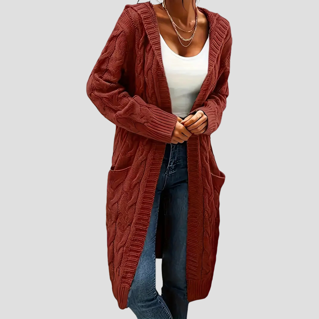 Ardath | Women's Long Cardigan | Knit