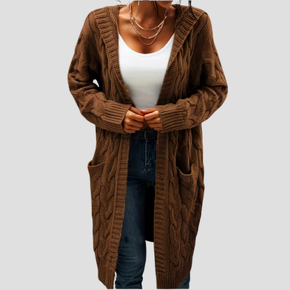 Ardath | Women's Long Cardigan | Knit