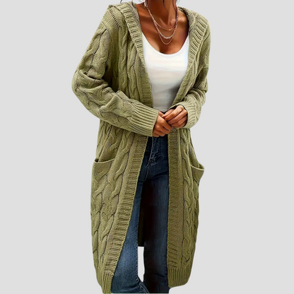 Ardath | Women's Long Cardigan | Knit