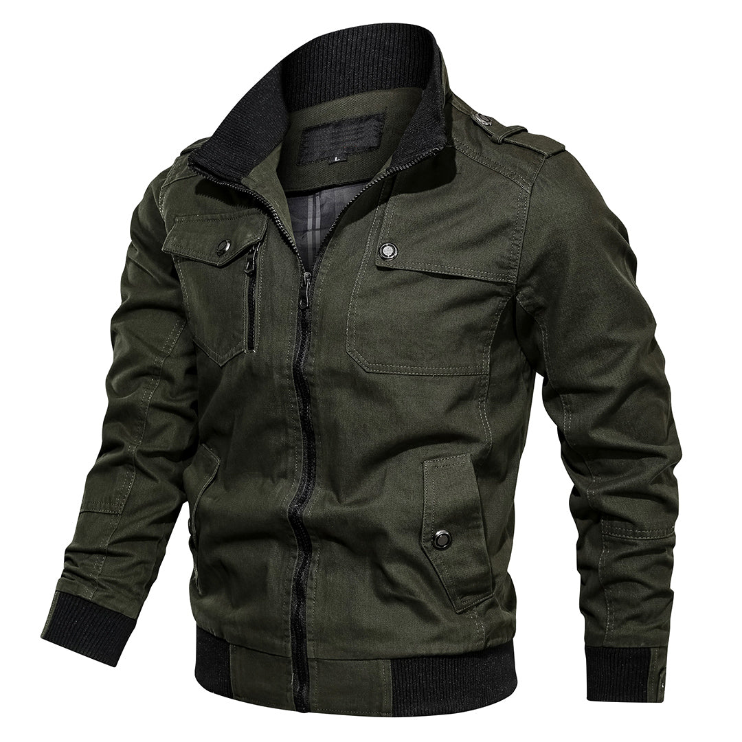 Tactical Army Jacket for Men - Rugged Outdoor Style - BritishElegance