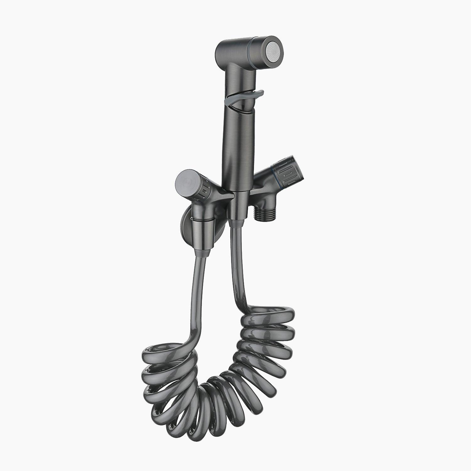 Adjustable Bathroom Faucet Spray Head With Valve - BritishElegance