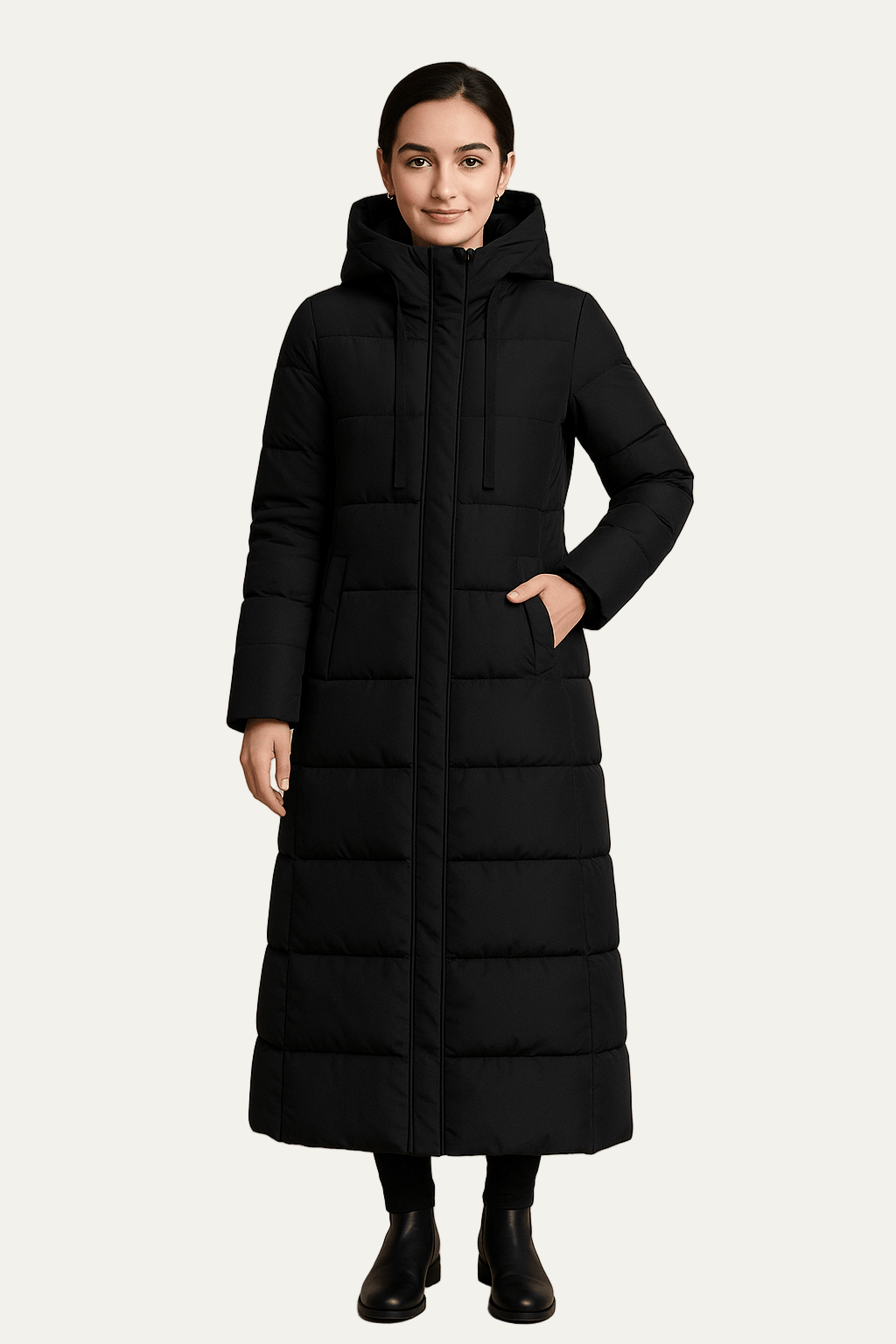 Women’s Slim Maxi Puffer Coat