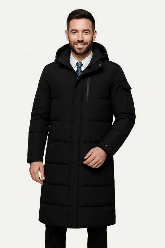 Men’s Long Cold Weather Coat