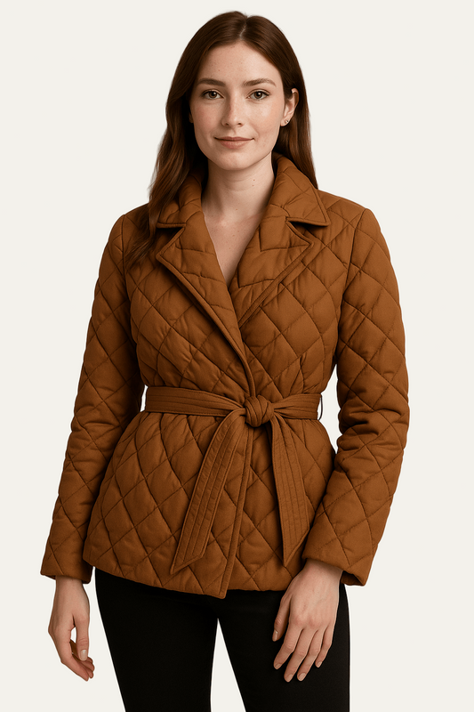 Women’s Quilted Chevron Wrap Jacket