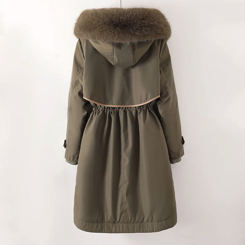 Ashley | Women's Stylish Quilted Hooded Winter Coat