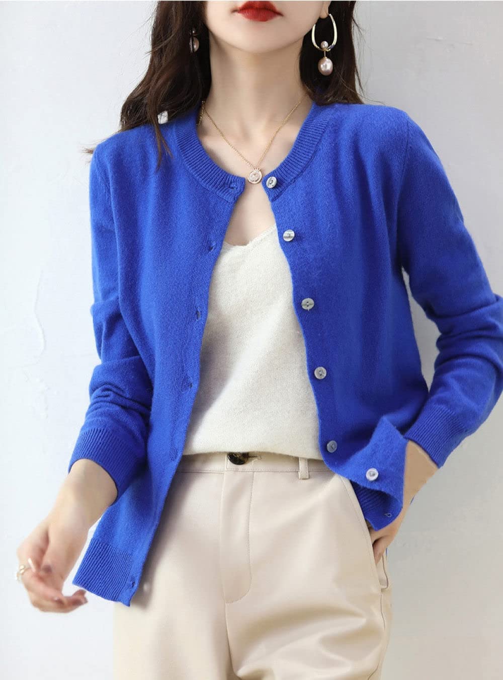 Audrey – Women's Basic Knit Cardigan
