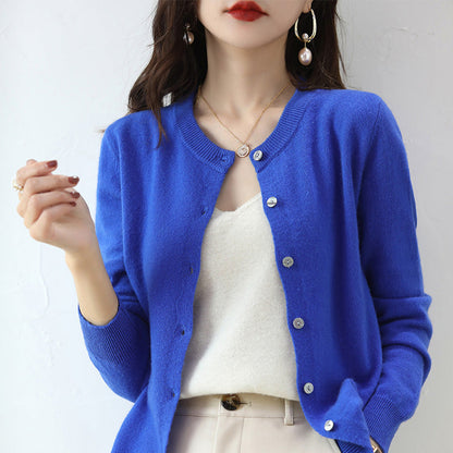 Audrey – Women's Basic Knit Cardigan