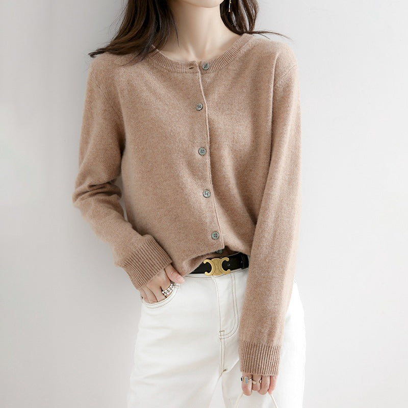 Audrey – Women's Basic Knit Cardigan