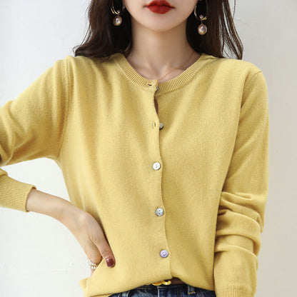 Audrey – Women's Basic Knit Cardigan