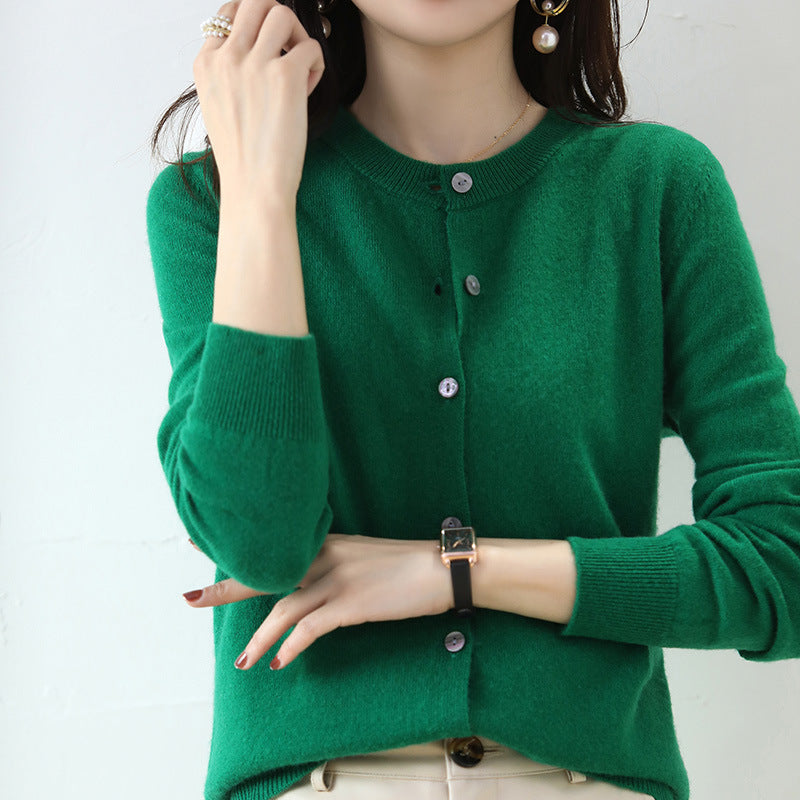 Audrey – Women's Basic Knit Cardigan
