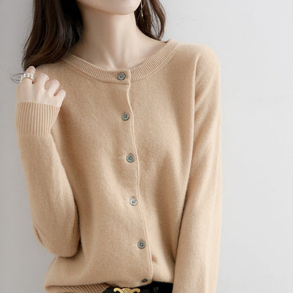 Audrey – Women's Basic Knit Cardigan
