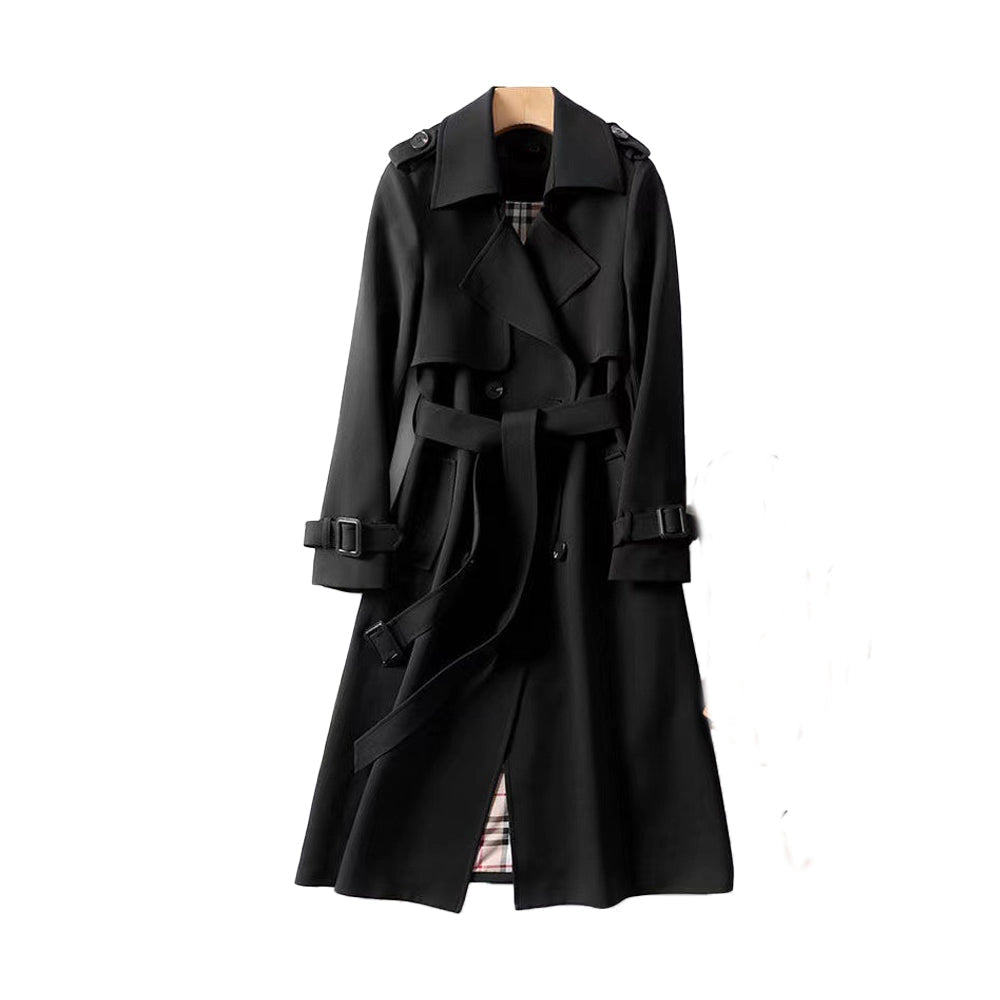 Elegant Ladies Classic Trench Coat