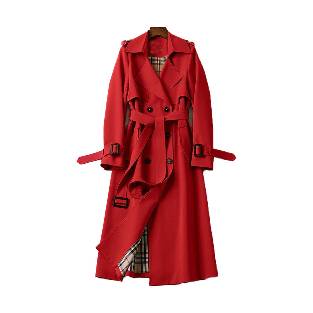 Elegant Ladies Classic Trench Coat