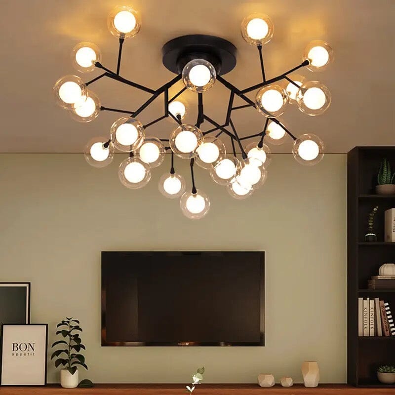 Elegant Glass Sphere Chandelier