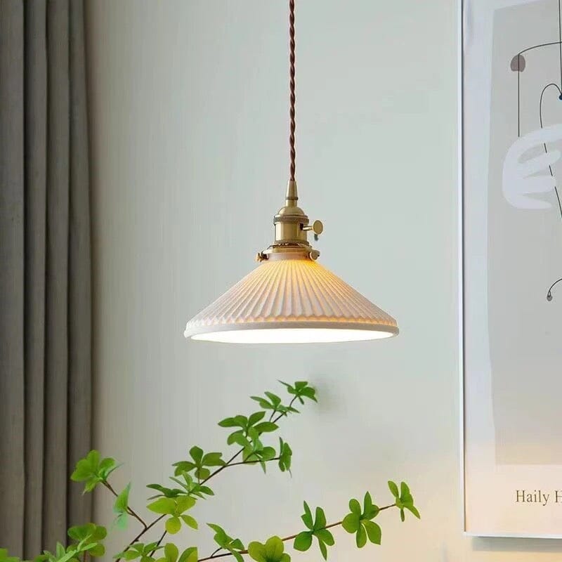 Classic Porcelain Hanging Light Fixtures - BritishElegance