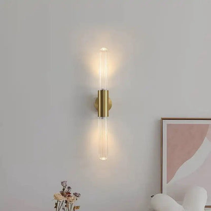 Sleek Glass Floor Lamp Modern Home Decor