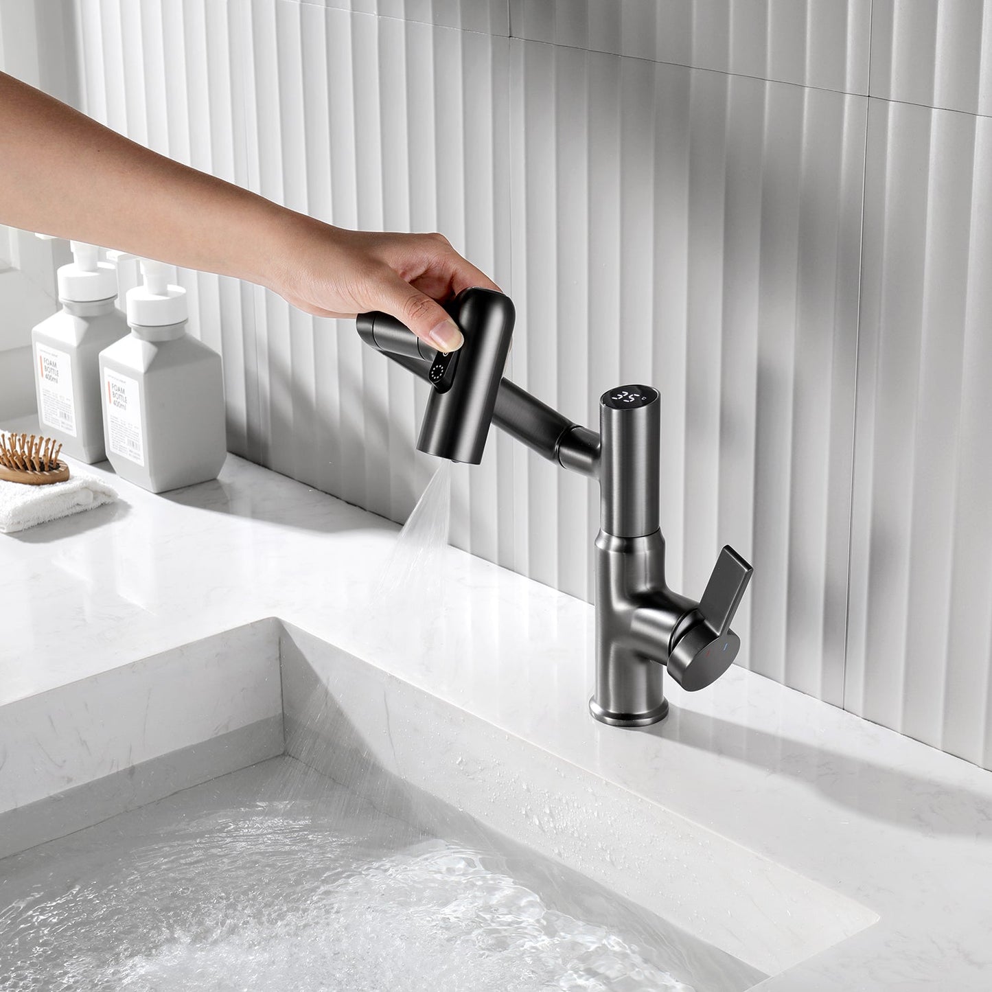 Automatic Touchless Bathroom Sink Faucet - BritishElegance