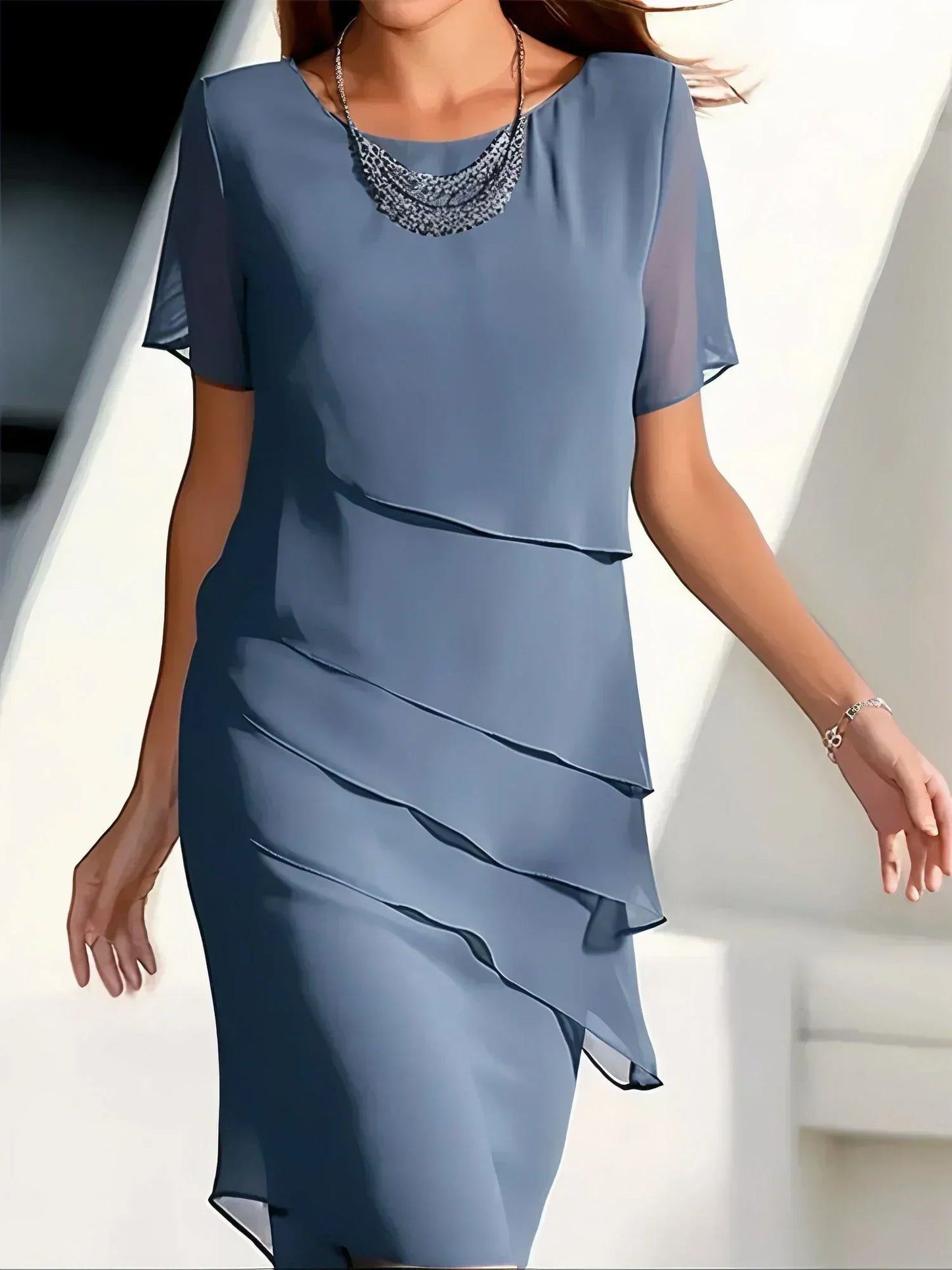 Chic Womens Summer Dress with Ultimate Comfort - BritishElegance