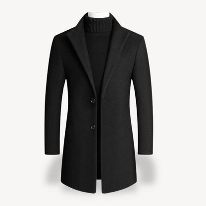 Men's Wool Blend Overcoat