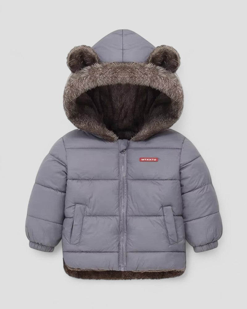 Baby’s Snug Hooded Winter Coat