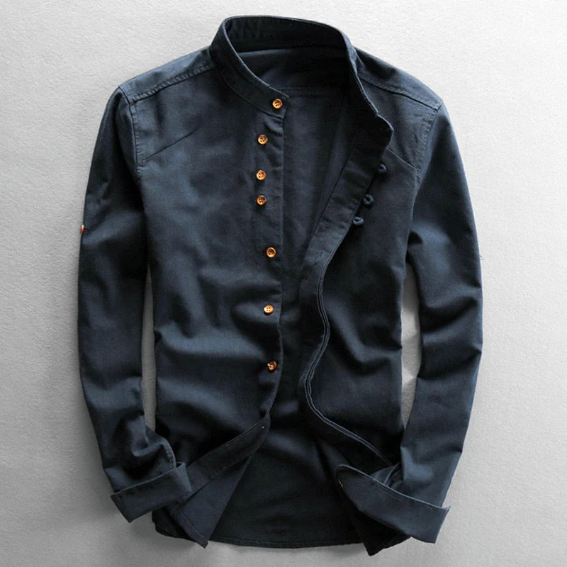 Bailey Shirt | Linen Blend Lightweight Shirt