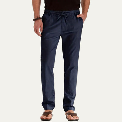Men’s Relaxed Fit Casual Drawstring Trousers
