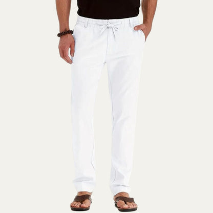 Men’s Relaxed Fit Casual Drawstring Trousers