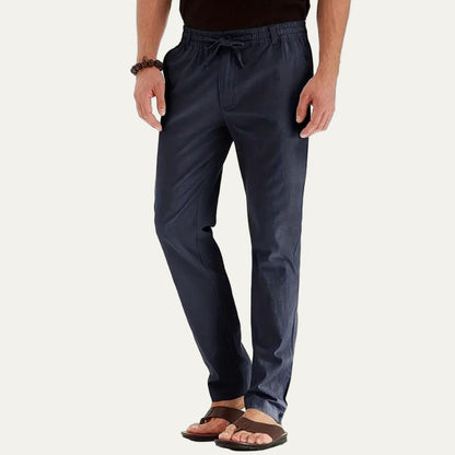 Men’s Relaxed Fit Casual Drawstring Trousers
