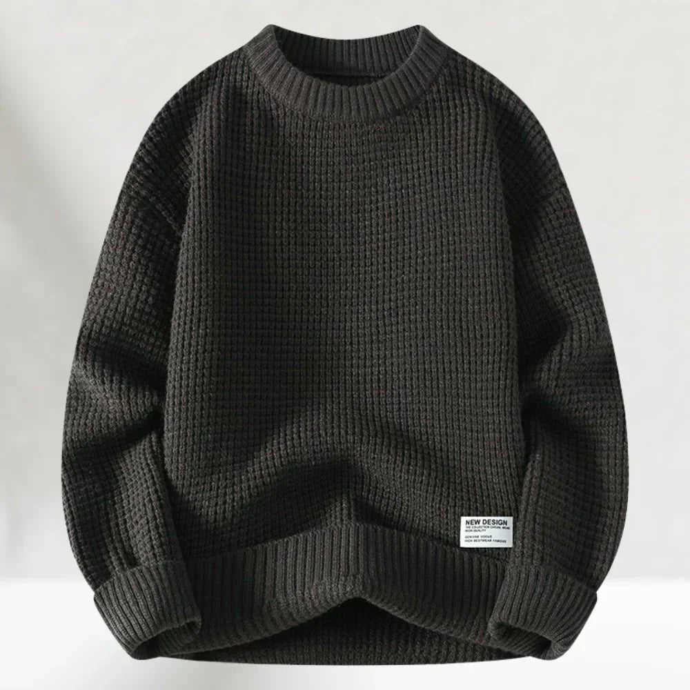 Cevori Classic Crew Neck Knitted Jumper
