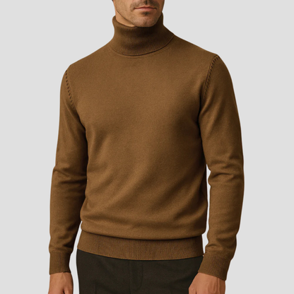 Women’s Elegant Fitted Turtleneck Sweater